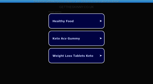 gettheskinny.co.uk