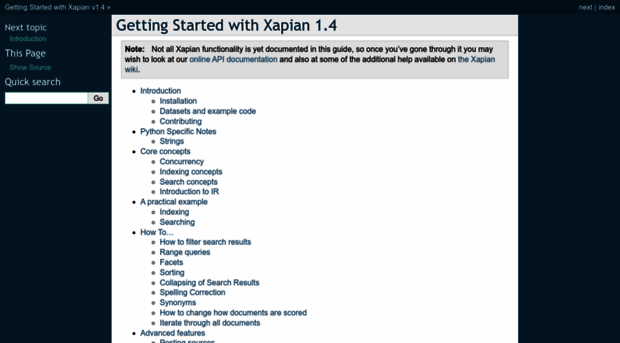 getting-started-with-xapian.readthedocs.org