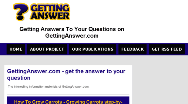 gettinganswer.com