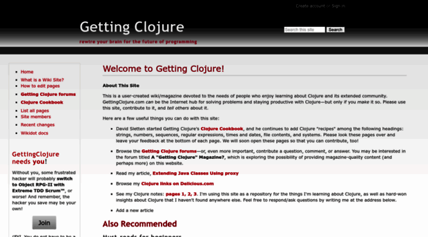 gettingclojure.wikidot.com