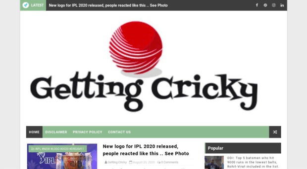 gettingcricky.com