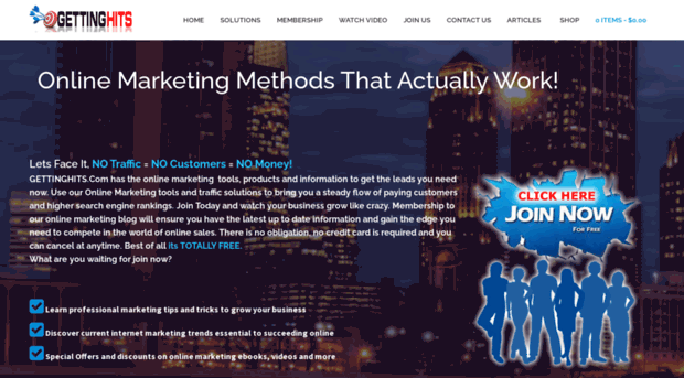 gettinghits.com
