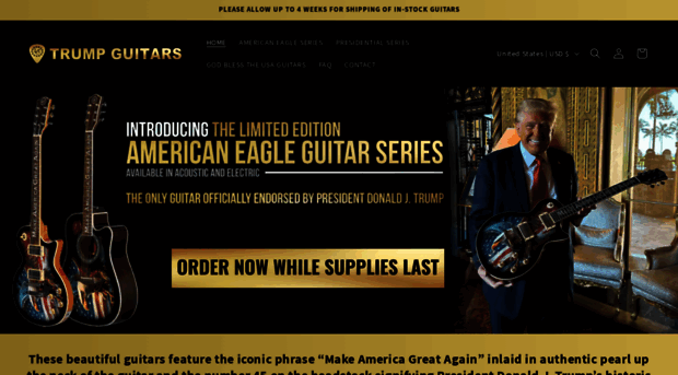 gettrumpguitars.com