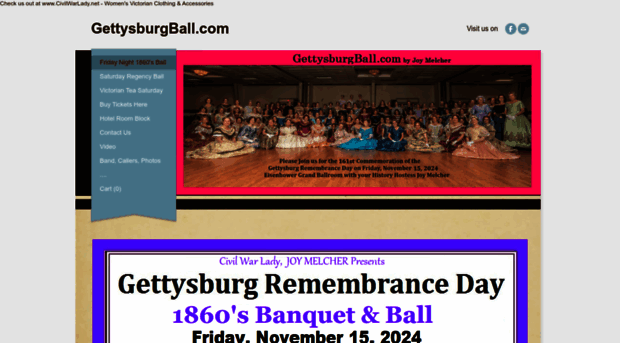 gettysburgball.com