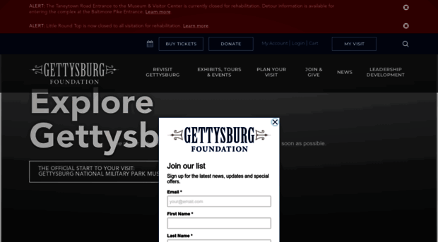 gettysburgfoundation.com