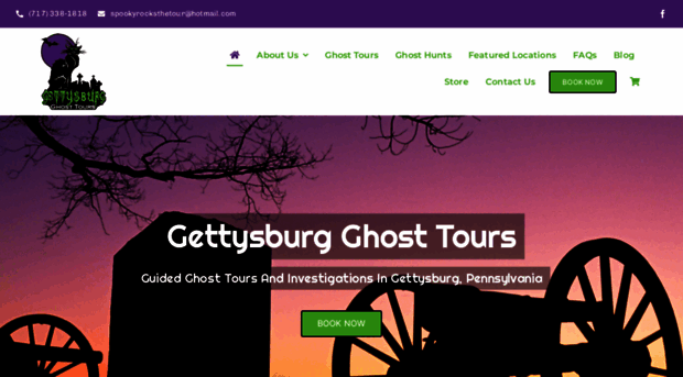 gettysburgghosttours.com