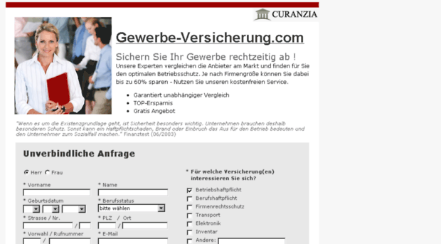 gewerbe-versicherung.com