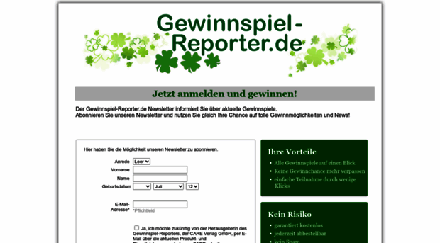gewinnspiel-reporter.de