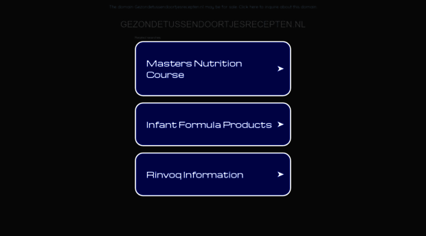 gezondetussendoortjesrecepten.nl