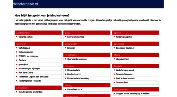 gezondkindergebit.nl