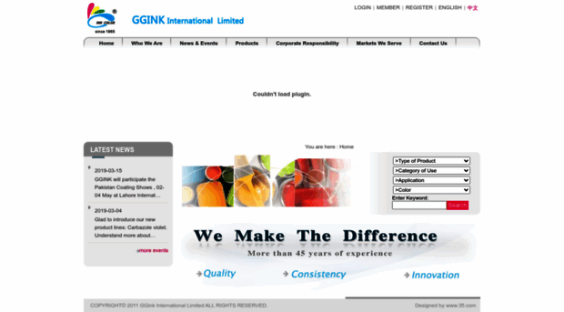 gginkpigments.com