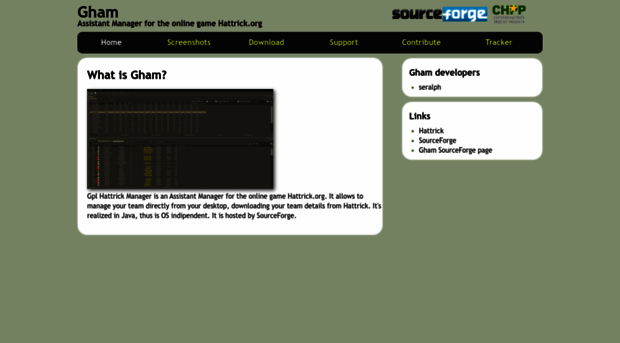 gham.sourceforge.net