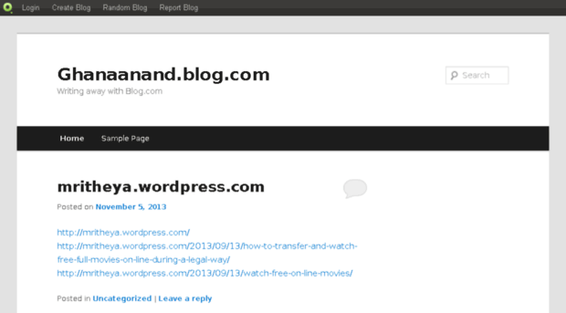 ghanaanand.blog.com