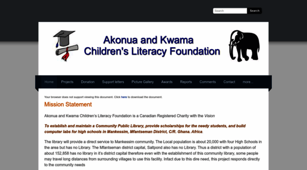 ghanaeducationfoundation.com