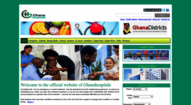 ghanahospitals.org
