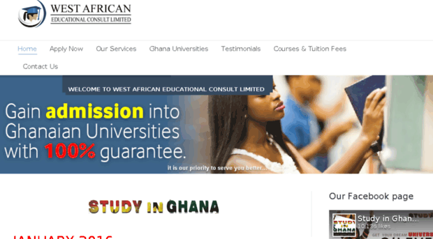 ghanauniversityadmission.getafricaonline.com