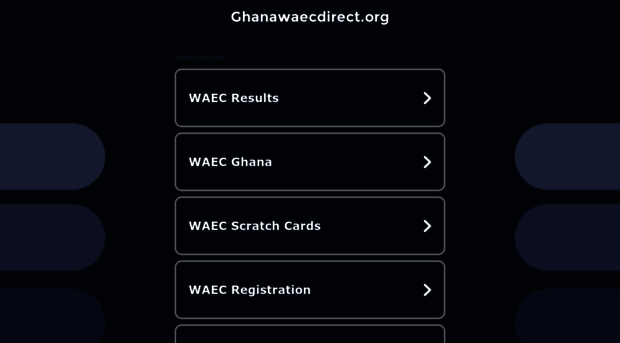 ghanawaecdirect.org