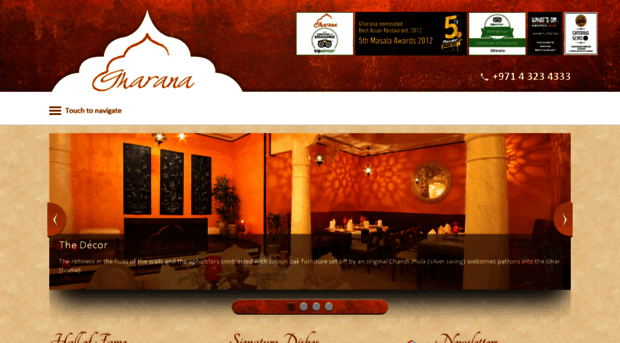 gharanarestaurant.com