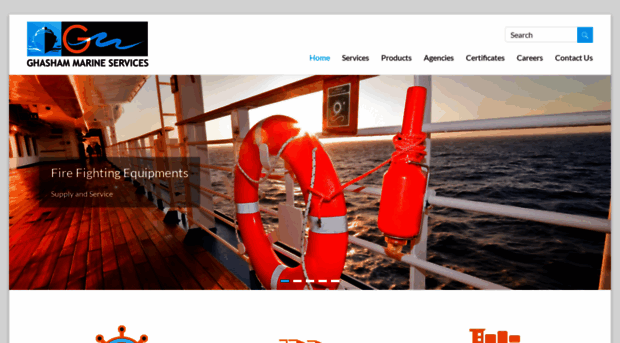 ghashammarine.com