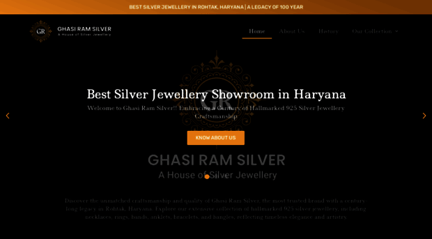 ghasiramsilver.com