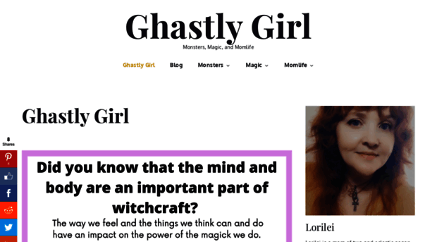 ghastlygirl.com