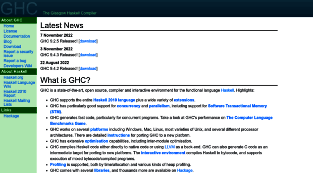 ghc.haskell.org
