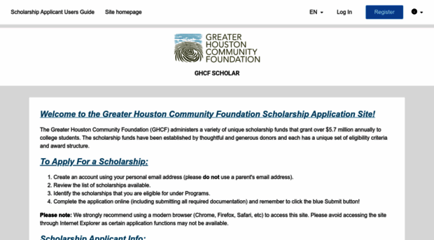 ghcfscholar.org