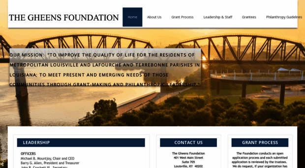 gheensfoundation.org