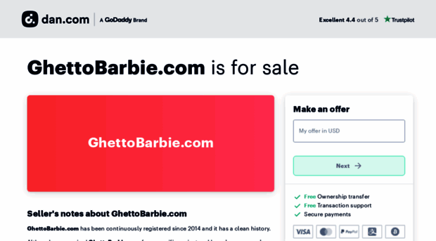 ghettobarbie.com