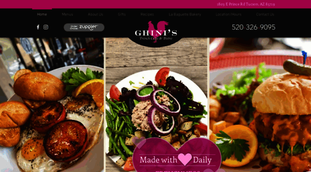 ghiniscafe.com