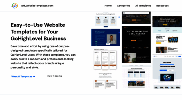 ghlwebsitetemplates.com