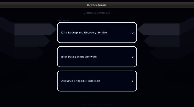 ghost-server.de