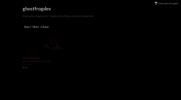 ghostfrogdev.itch.io