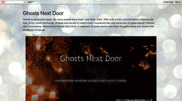 ghostsnextdoor.blogspot.com