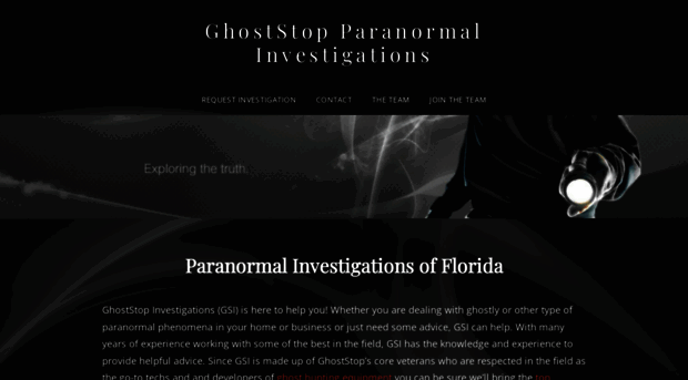 ghoststopinvestigations.com