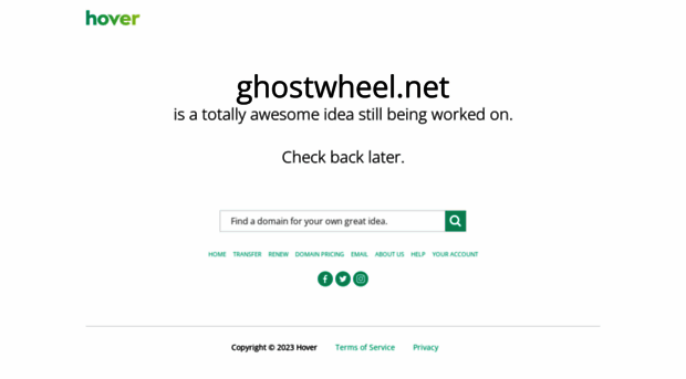 ghostwheel.net