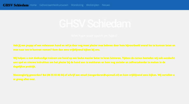 ghsv-schiedam.nl