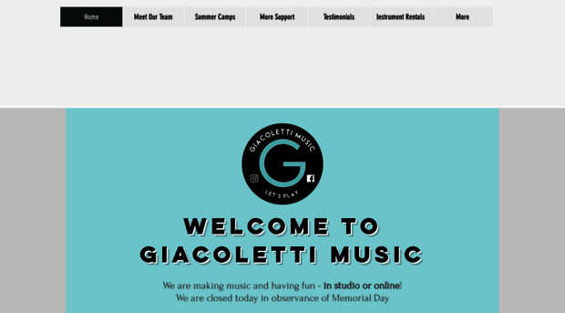 giacolettimusic.com