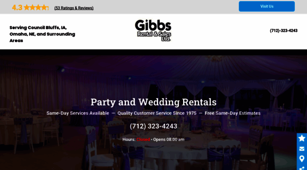 gibbs-partyrental.com