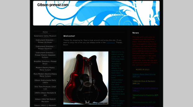 gibson-prewar.com