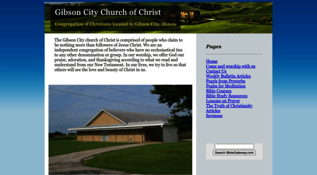 gibsoncitychurchofchrist.com