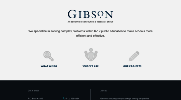 gibsonconsult.com