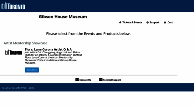 gibsonhousemuseum.streamintickets.com