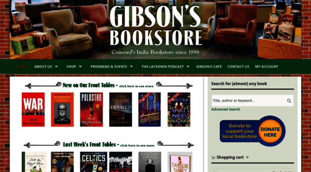 gibsonsbookstore.com