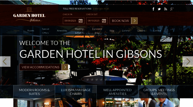 gibsonsgardenhotel.com