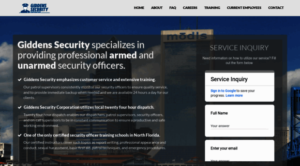 giddenssecurity.com