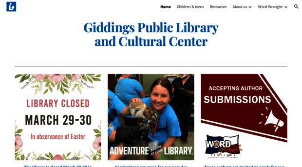 giddingspubliclibrary.org