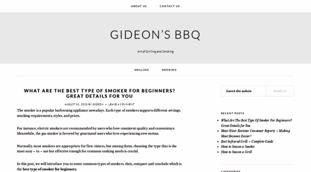 gideonsbbq.com