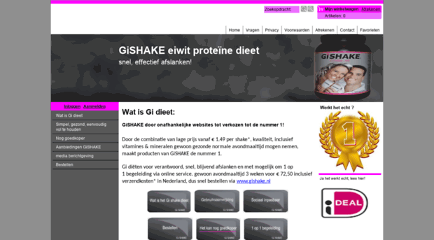 gidieetshake.nl
