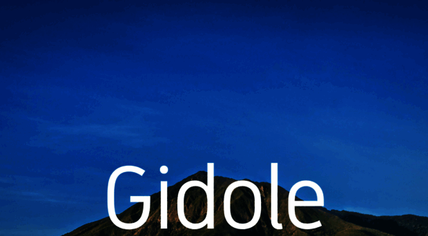 gidole.github.io